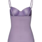 HANRO ALLURE PADDED BRA CAMISOLE DRIED HORTENSIA